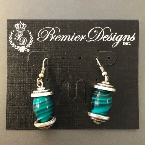 NEW Premier Designs Sweet Waters Hoop Earrings - Picture 1 of 2
